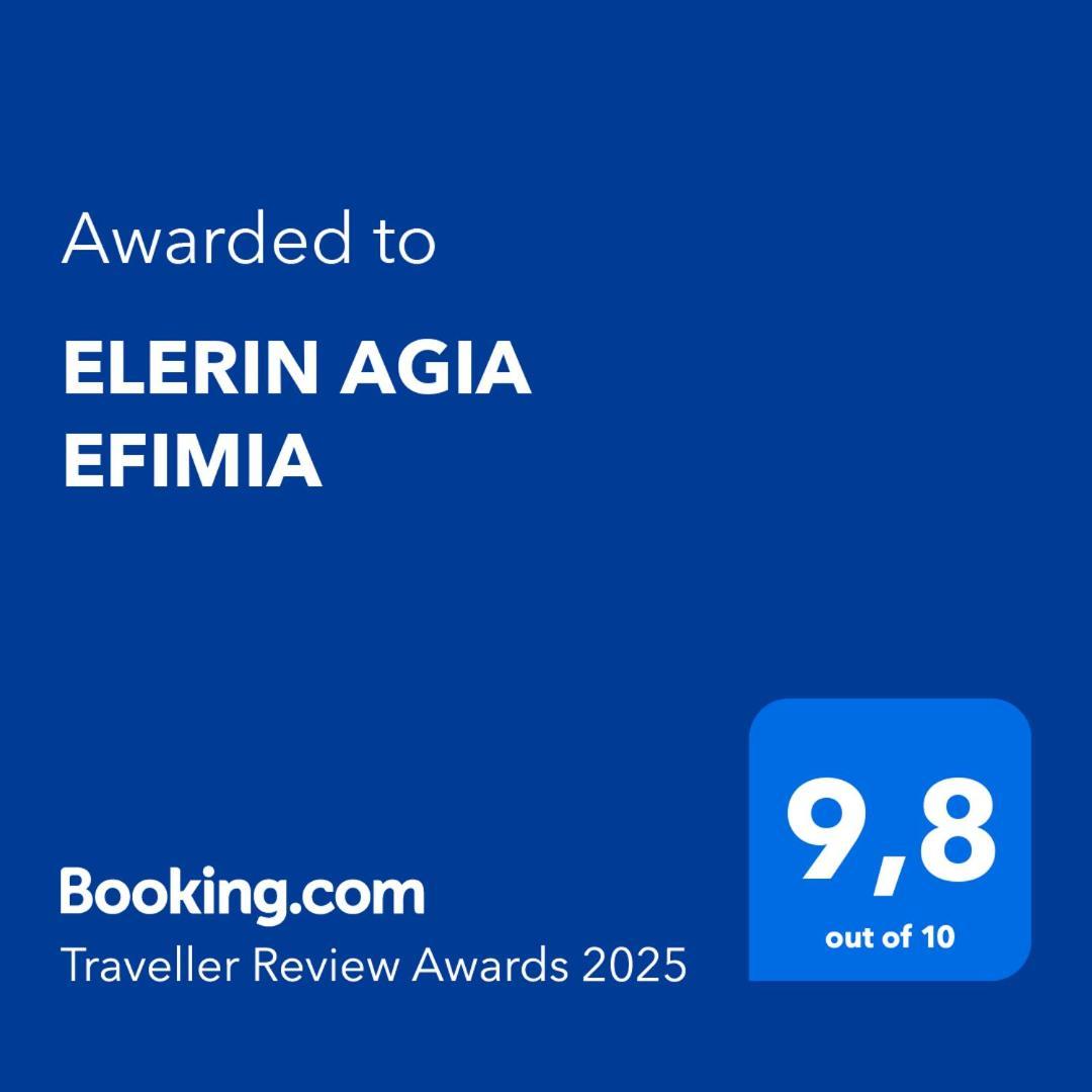 Elerin Agia Efimia Daire Dış mekan fotoğraf